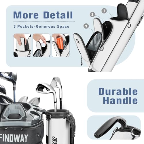 Findway Lightweight Sunday Golf Bag