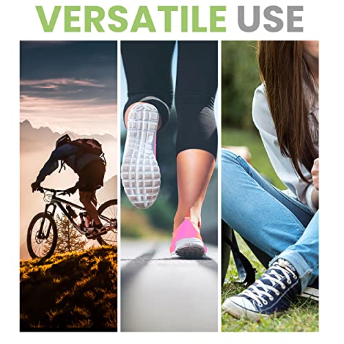 Image of Compression Ankle Socks for Men & Women - Stretch Fit, Cushioned Support & Breathable Comfort, Size 7-10