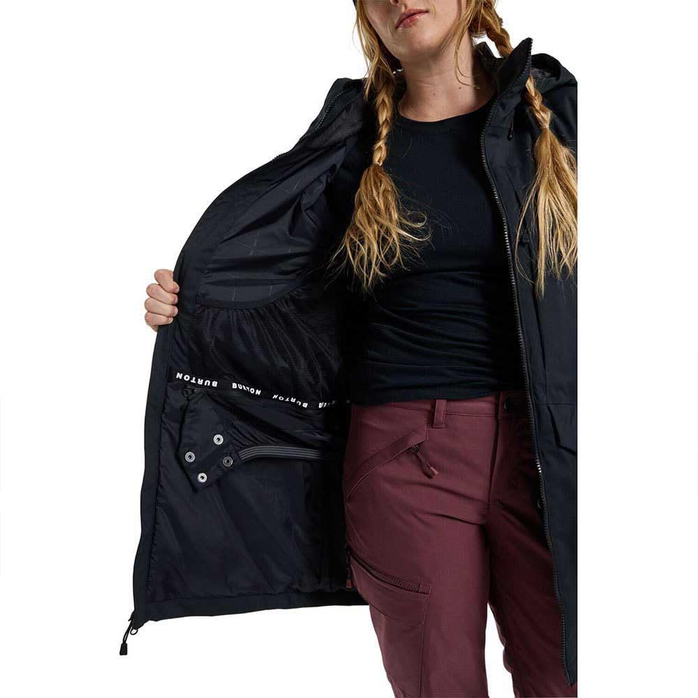 Burton Damska kurtka snowboardowa, czarny (True Black), S