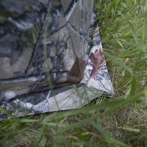 Barronett Blinds Barronett BL550BW Blockout 5 Ground Hunting Blind, 4 Person Pop Up Portable, Backwoods Camo, Bloodtrail Backwoods Camo (BO550BW) - Thumbnail 4