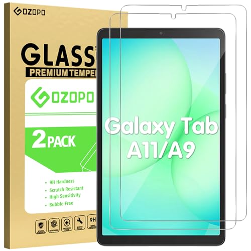 GOZOPO Screen Protectors for Samsung Galaxy Tab A11/ Tab A9 (8.7 inch)