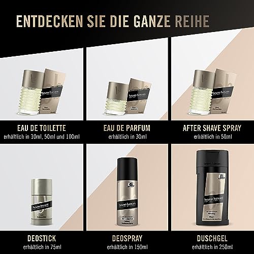 bruno banani Man – Eau de Toilette Natural Spray – Herb-aromatisches Herren Parfüm – 1 er Pack (1 x 30ml)