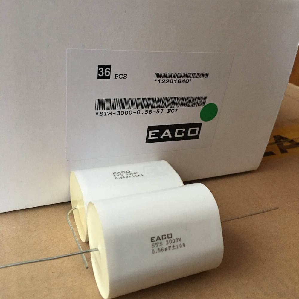 Condensador de absorción no inductivo de pie de cobre grueso de alta corriente serie TS 0,56 UF 3000V 1 Uds Condensador diy suministros