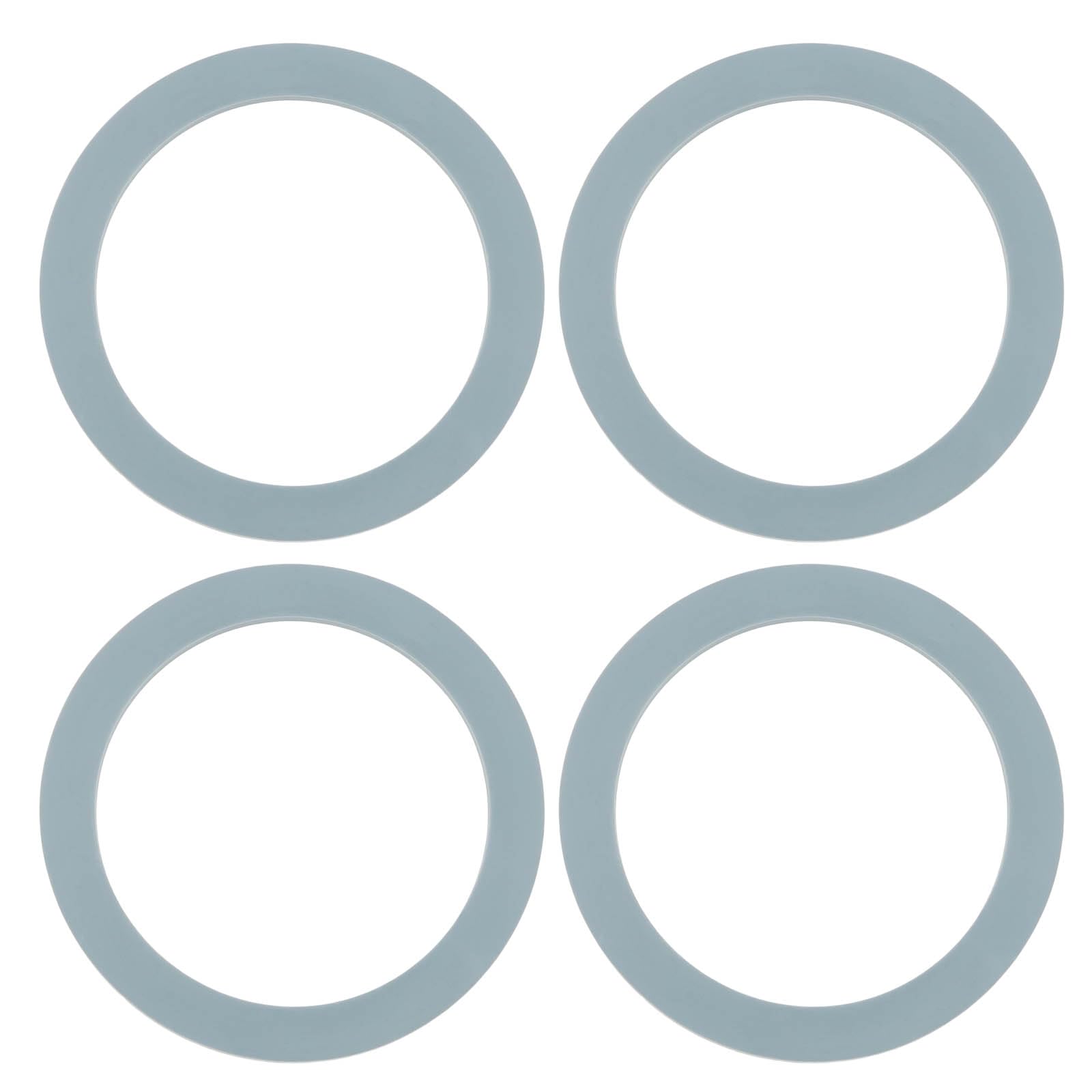 eMagTech 4PCS Blender O-Ring Gasket Seal Compatible with Oster Compatible with Osterizer Blender Replacement Rubber Gasket Flat Rubber O-Ring Seal 6.6x5x0.2cm