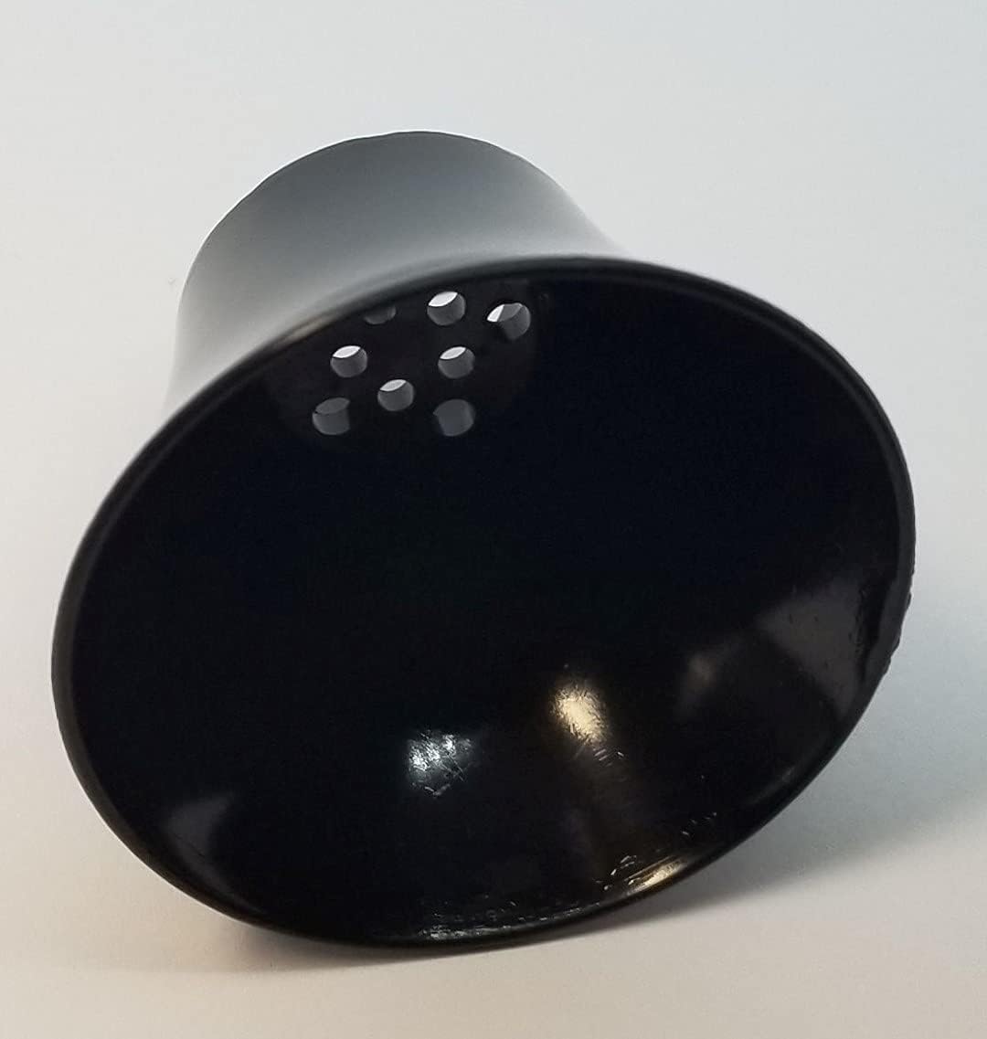 Black Mouthpiece for Kellogg, Western Electric, Stromberg Carlson, Wall Phone Antique Vintage Retro Old Telephone Cup Plastic (15/16" - Kellogg)