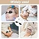 DONOONIS Schutzbrille Rotlichtlampe,Infrarotlampe Schutzbrille,Solarium Brille,UV Schutzbrille,Infrarot Schutzbrille für Goggles Protection,Rotlicht Brille IPL Behandlung LED Lichttherapie (Schwarz)