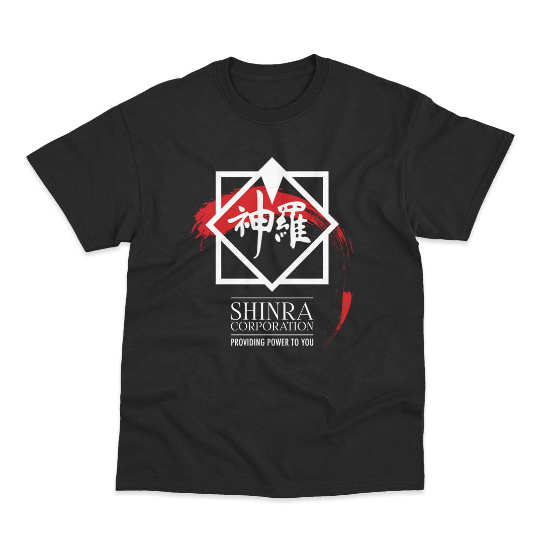 Shinra Corporation Inspired by Final Fantasy 7 Printed T-Shirt