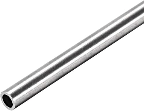 uxcell Tubo recto inconsútil de la longitud del grueso de pared de la tubería redonda de 23.0 ft m OD 3.3 ft m del acero inoxidable 304