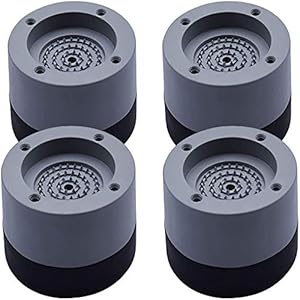 Youery 4 stuks wasmachinevoetkussens,universele trillingsdemper,4cm anti-vibratie rubberen voetkussens,ideale…