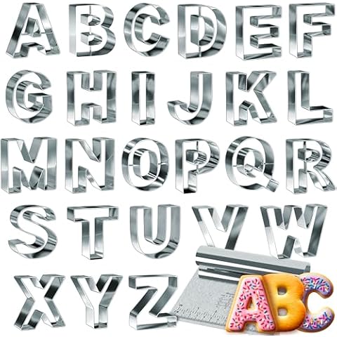 Bakerpan Alphabet Cookie Cutter Set Cover