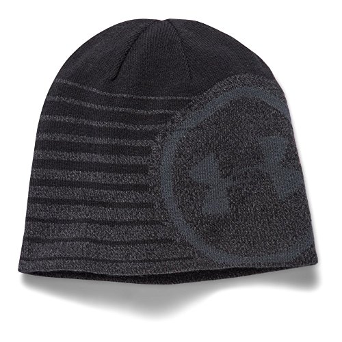 Under Armour Men's Billboard 2.0 Beanie, Black /Stealth Gray, One Size Fits All