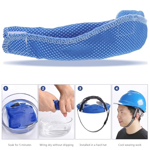 Banda sudor para casco industrial transpirable y lavable 3