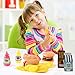 Liberty Imports Burger & Hot Dog Fast Food Cooking Play Set for Kids with Chips and Onion Rings