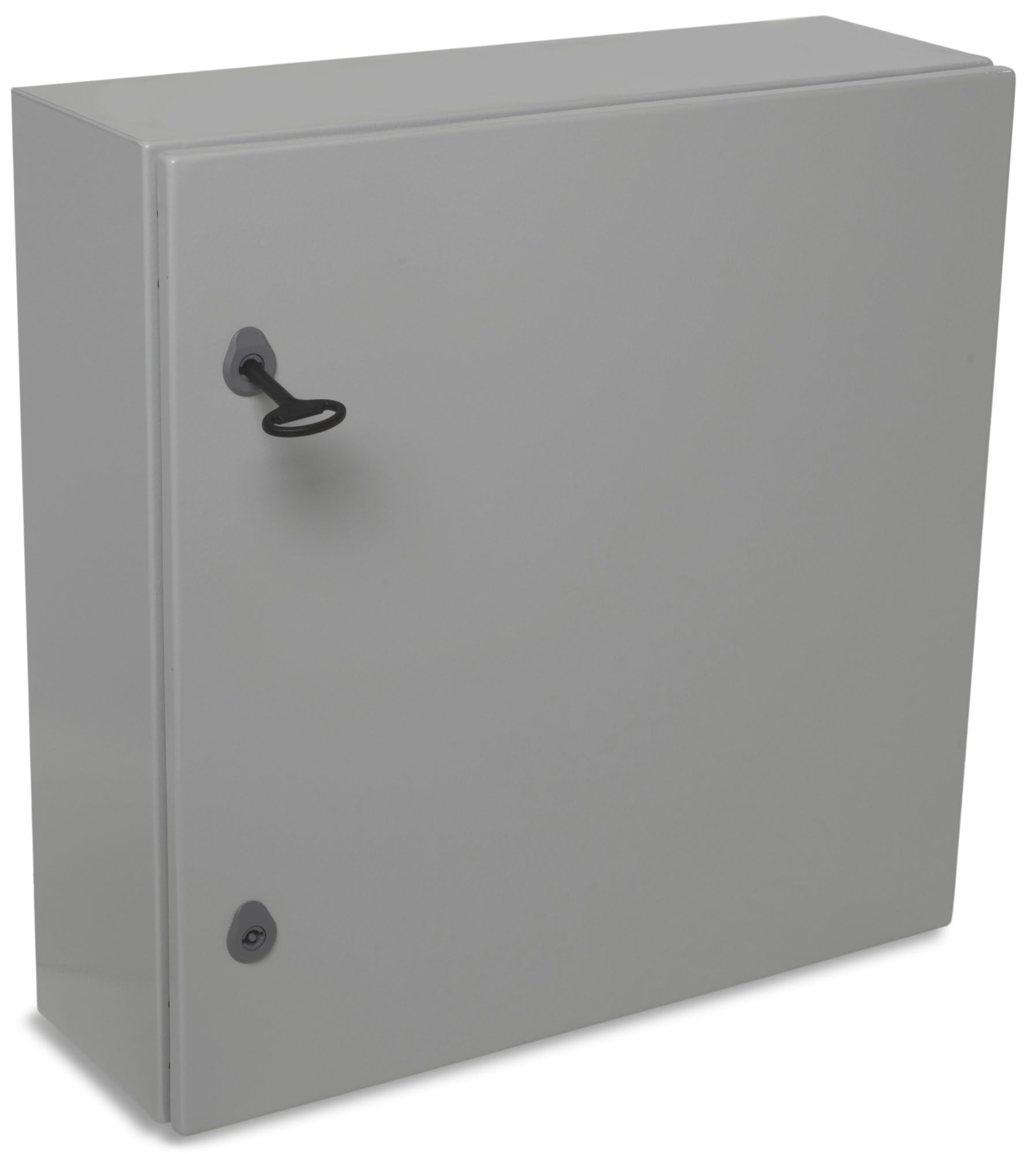 BOXEXPERT Verteilerkasten außen IP66 Stahlblech 600x600x200mm Serie Treva wasserdicht Schaltschrank Stromkasten Schaltkasten Wandschrank Industriegehäuse grau