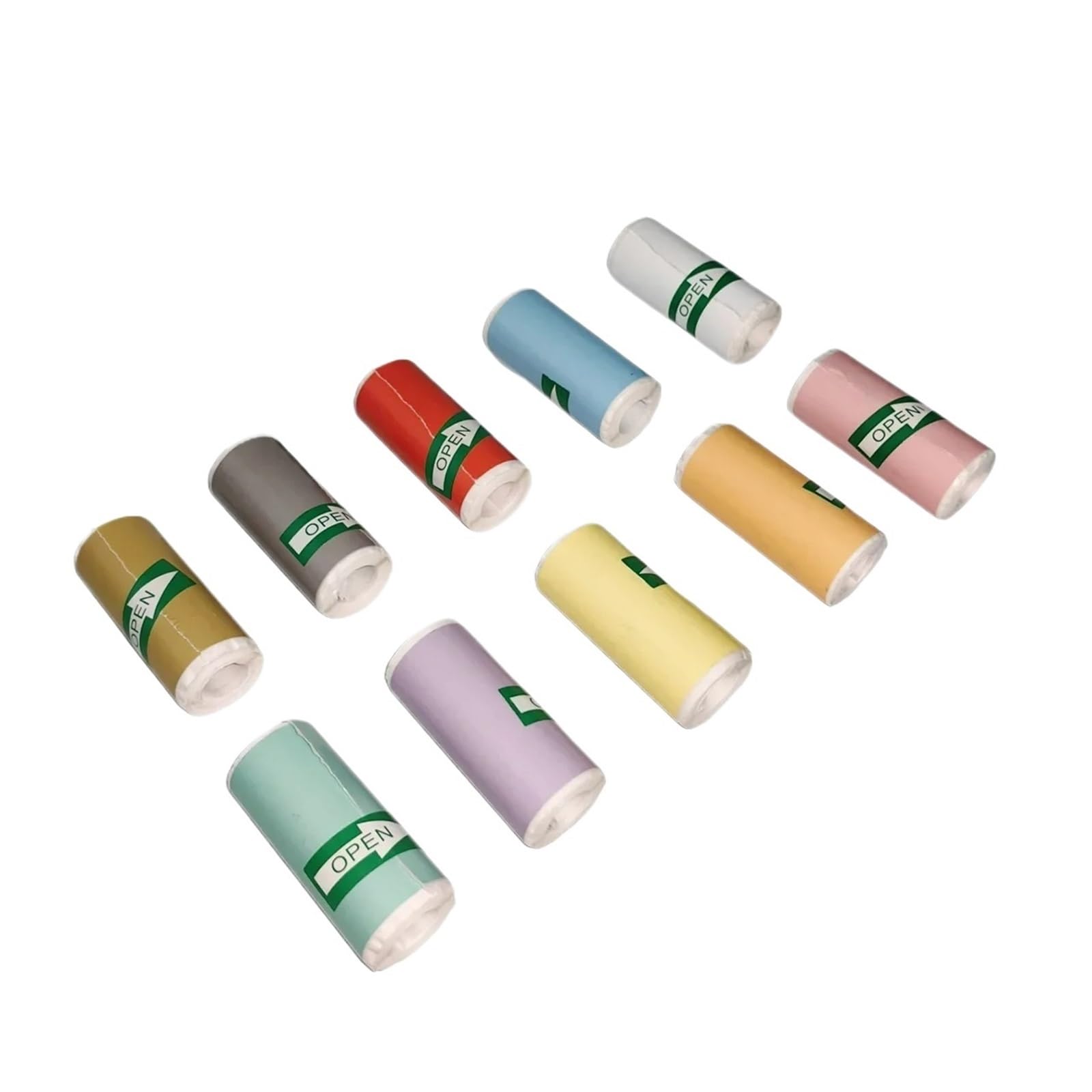 Rollos de Papel Adhesivo térmico, Compatible con Paperang, T02 M02