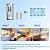 Huining 4PCS Fluoride and Arsenic Water Filter Replacement for Purification System - Gravity Filter for Travel and Bucket Filtration