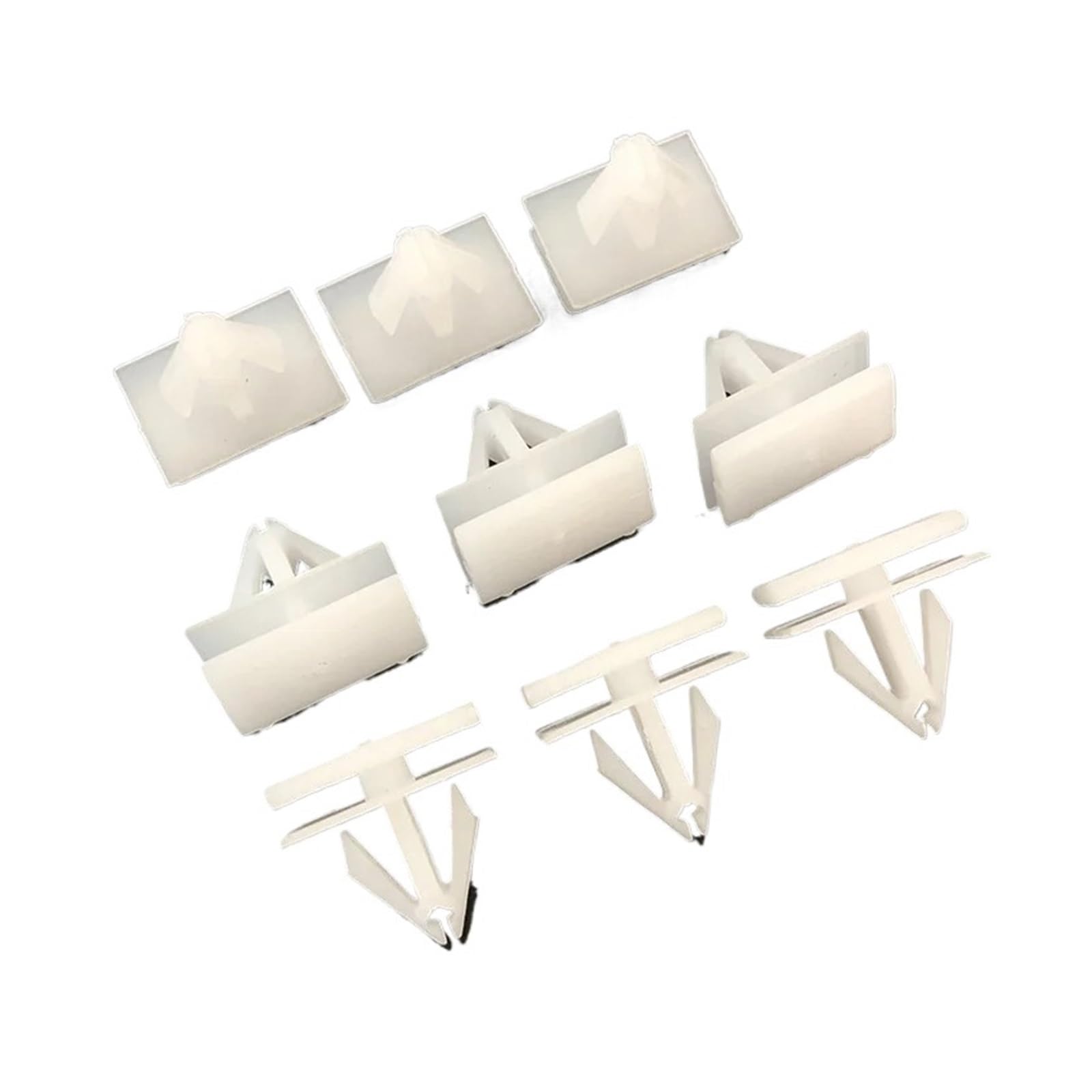 Nlnkdtdpak 50Pcs Car Rocker Panel Moulding Auto Fastener Clips Nylon Retainer 25693852 Fit For G M For Cadillac For Chevy For Buick Plastic Rivet(50Pcs)