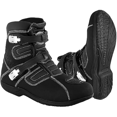 PROFIRST Waterproof Leather Motorcycle Ankle Boots Cover