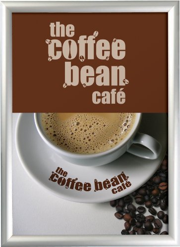 BHMA Limited A4 Poster Display Frame with 25mm Aluminium Snap Frame. Code APF4