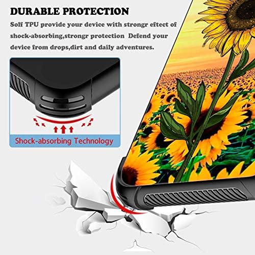 Miniatura 6 de Funda para iPhone 78 Plus, protección de grado militar, esquinas a prueba de golpes, funda antiarañazos para iPhone 78 Plus, girasol