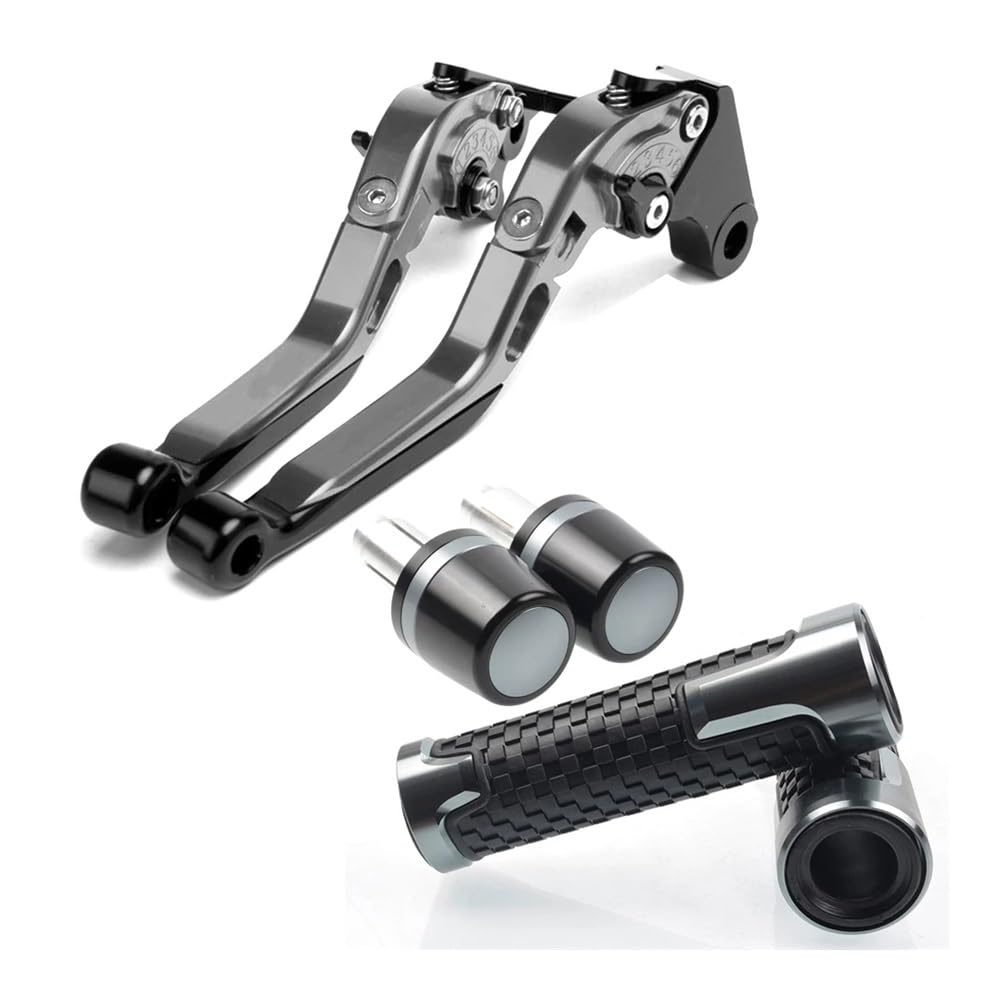 Xvasdgaer No.8 Motorcycle Brake Handle Adjustable Clutch Levers Handbar Grips For Ya&Maha Yzf-R1 2004-2008(No.8)