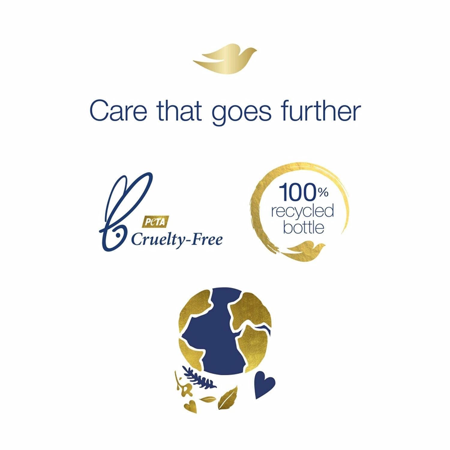 Dove 3 Pack Visible Glow Self Tan Lotion Medium to Dark for Gradual Skin Tone, 400ml