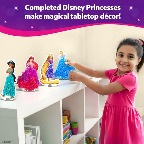 Image of Skillmatics Poke-in Art - Disney Princess, Mess-Free Fun for Kids, DIY Craft Kits, Creative Activity, Gifts for Girls Ages 4, 5, 6, 7, 8, 9, Includes Cinderella, Ariel, Moana, Rapunzel & More