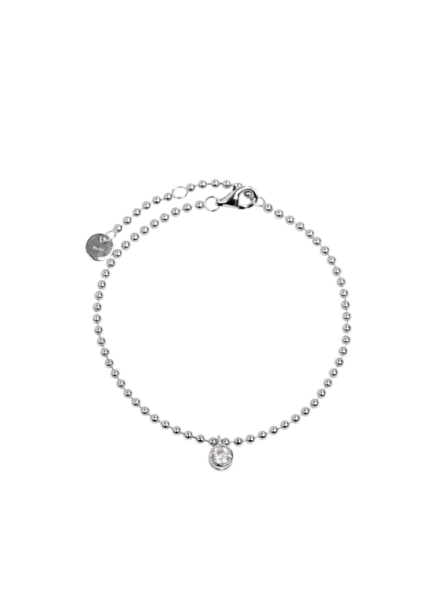ESPRITBracelet, Marlie, Silver Color, Stones Color: White, One Size, Silver, Cubic Zirconia