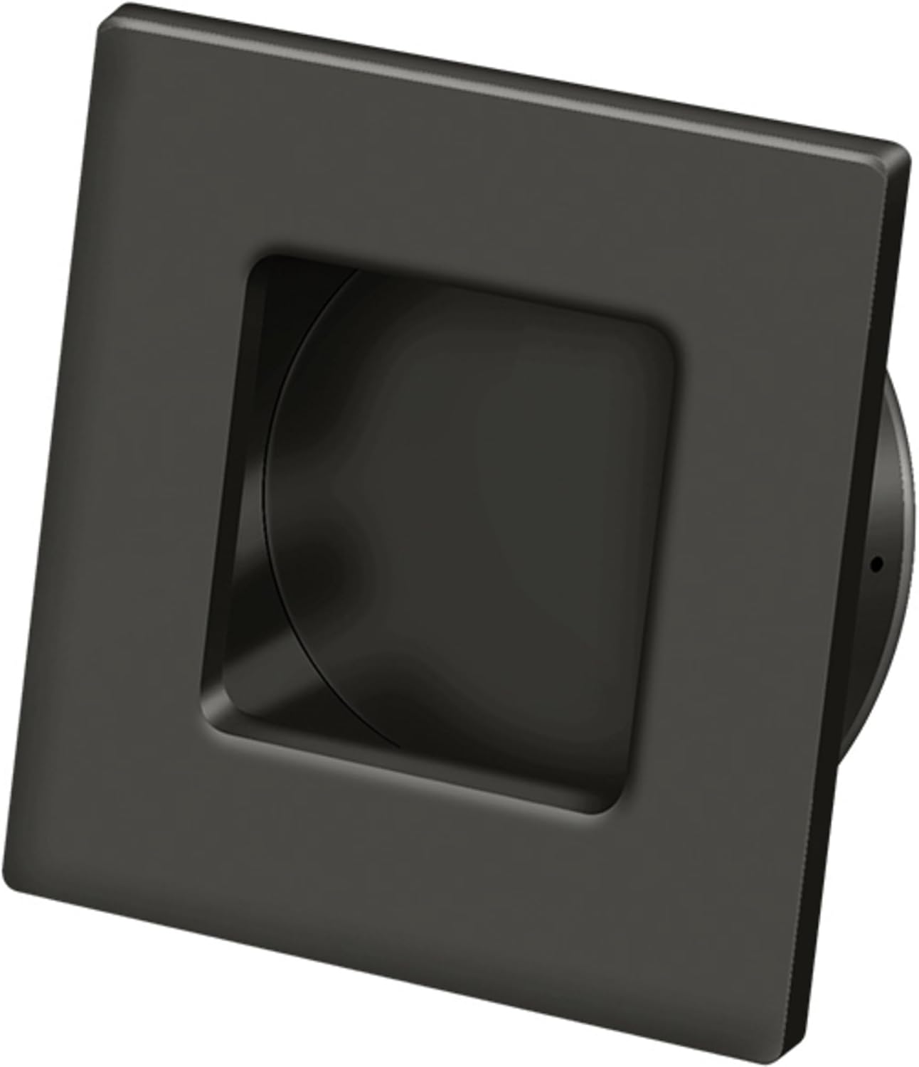 Deltana FLUSH PULL, SQUARE, HD, 2-3/4"X 2-3/4", SOLID BRASS (Oil-rubbed Bronze)