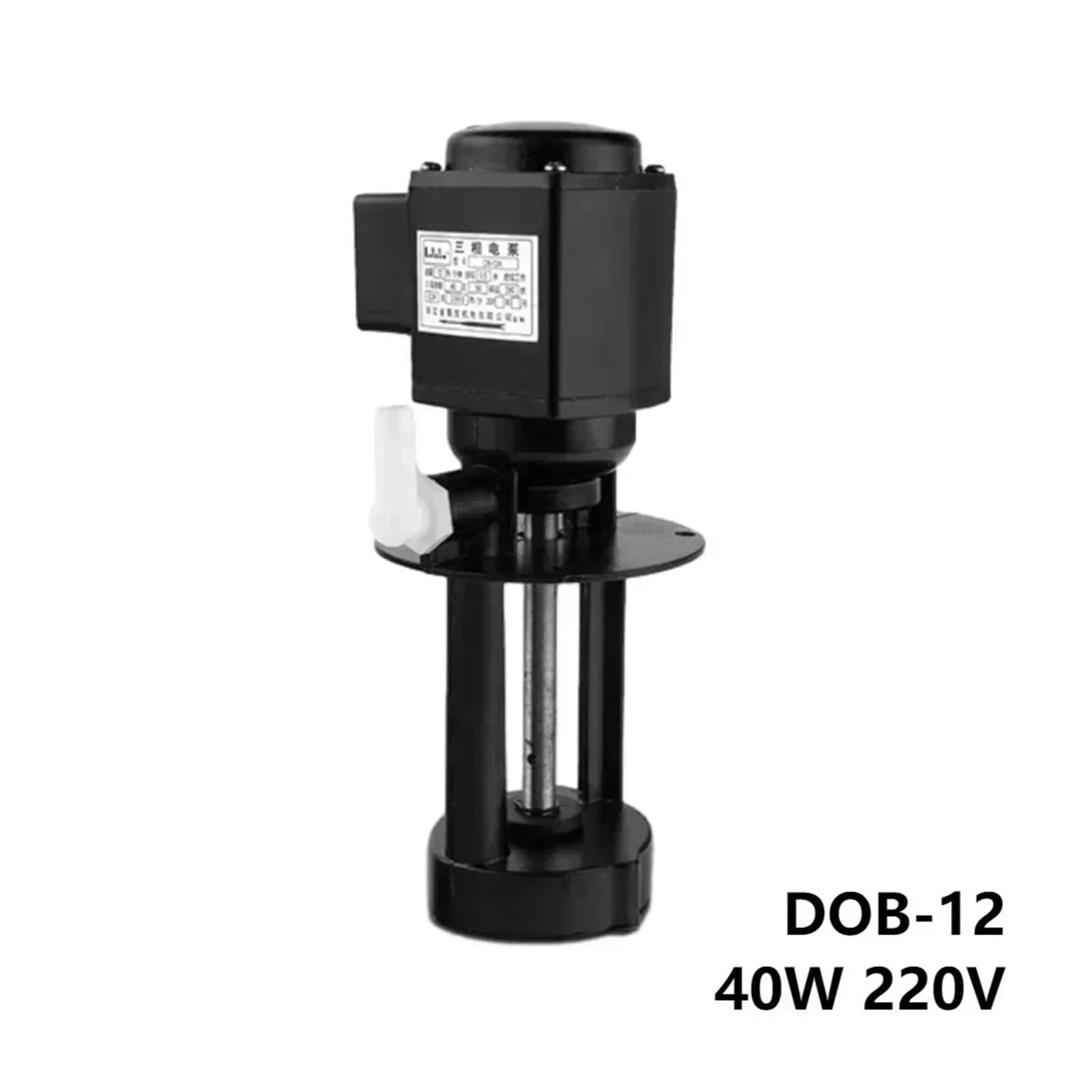 Pompa di raffreddamento per macchine utensili Pompa for olio for macchine utensili 220V 380V 40W Pompa for raffreddamento motore interamente in rame Rettificatrice Pompa elettrica speciale(380V)