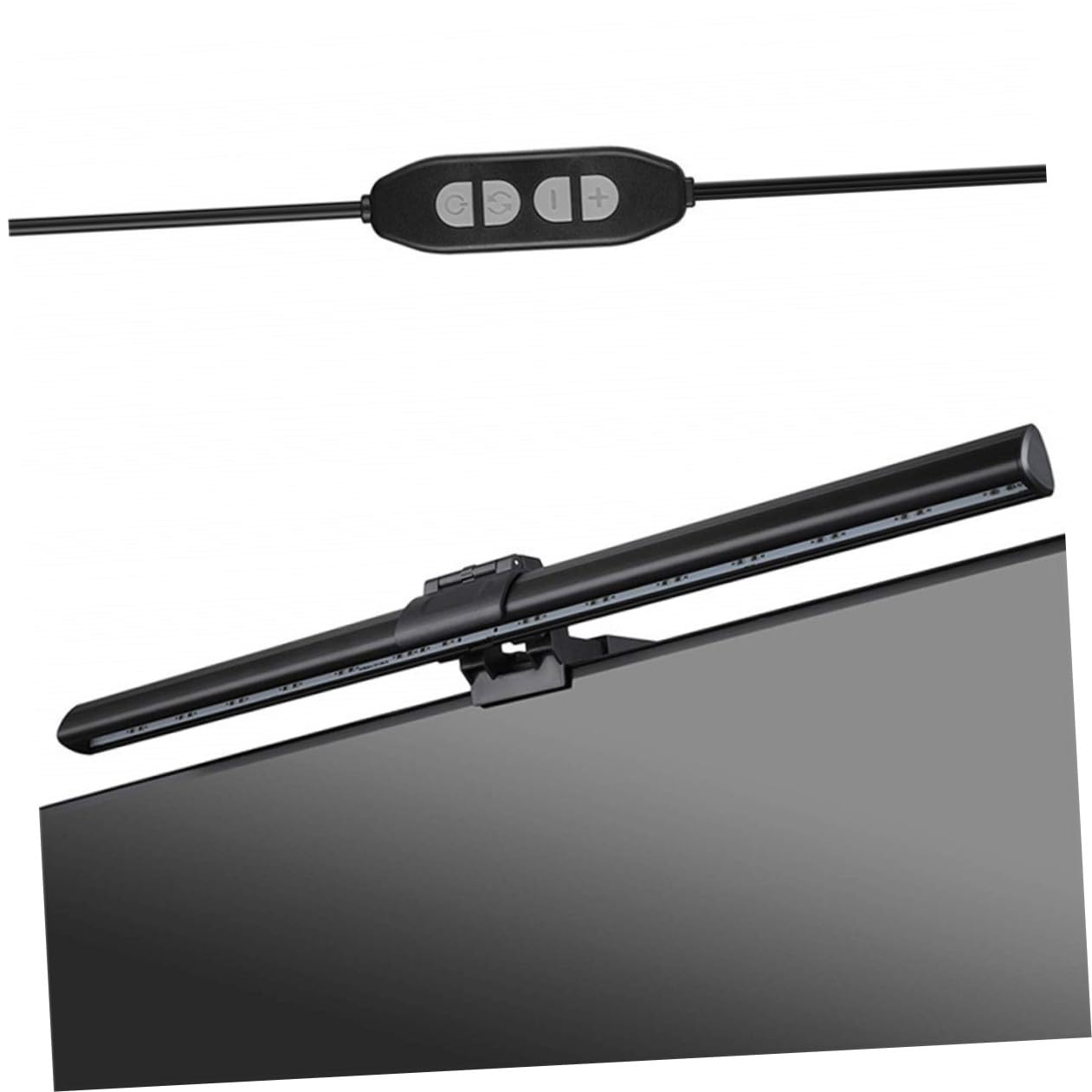Didiseaon Lampe Suspendue pour Écran D’ordinateur USB Noir Réglable