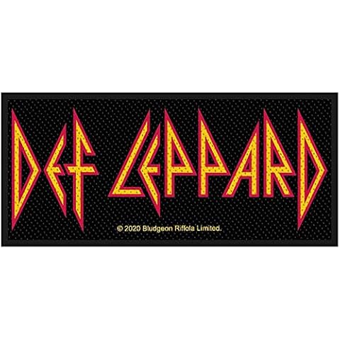 Razamataz Def Leppard - Logo Patch 10cm x 5cm Red Cover