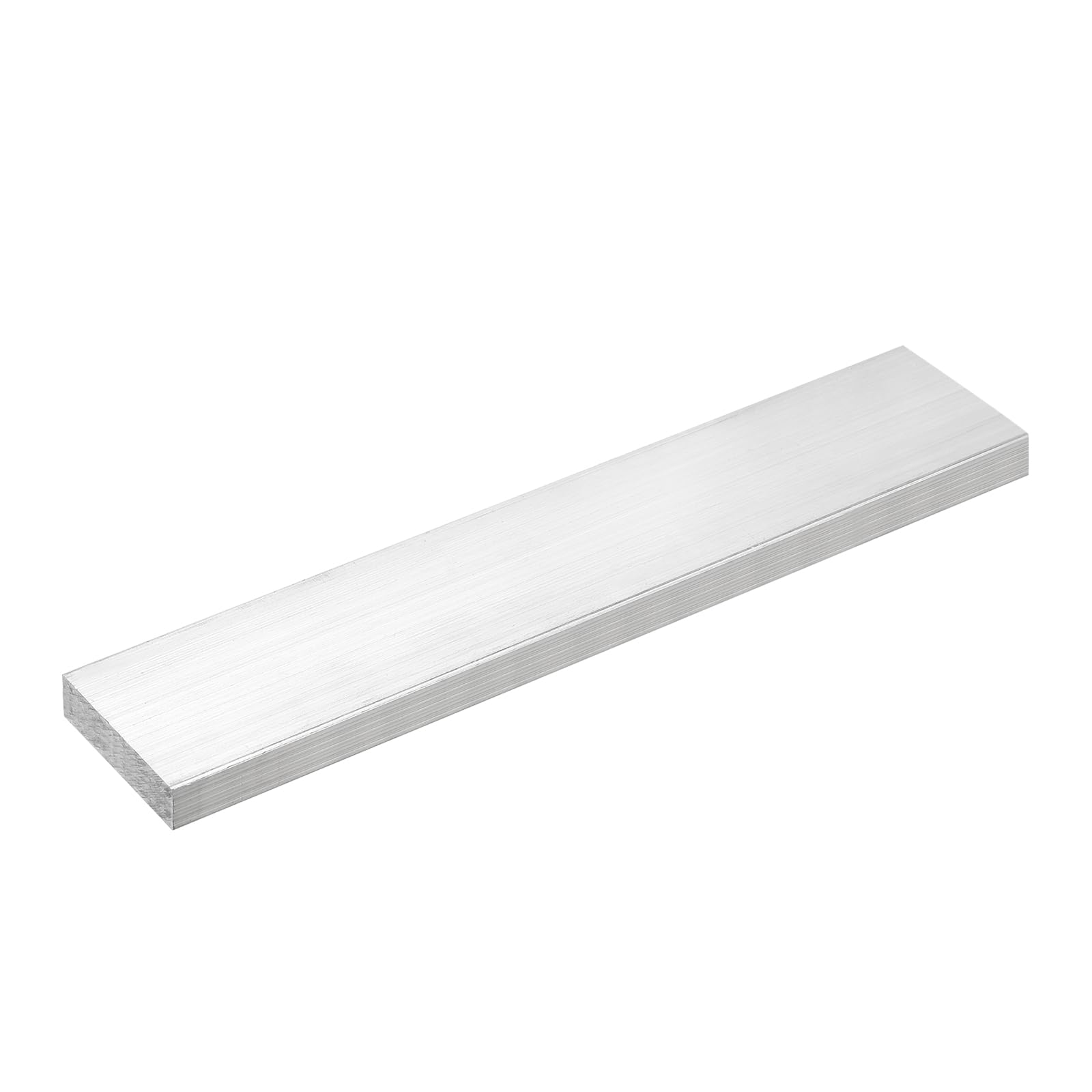 uxcell Square Aluminum Flat Bar, 1/2" Thick 2" Width 10" Length Square Aluminum Bar 6061 Aluminum Flat Plate, 12 x 50 x 254mm T6511 Solid New Mill
