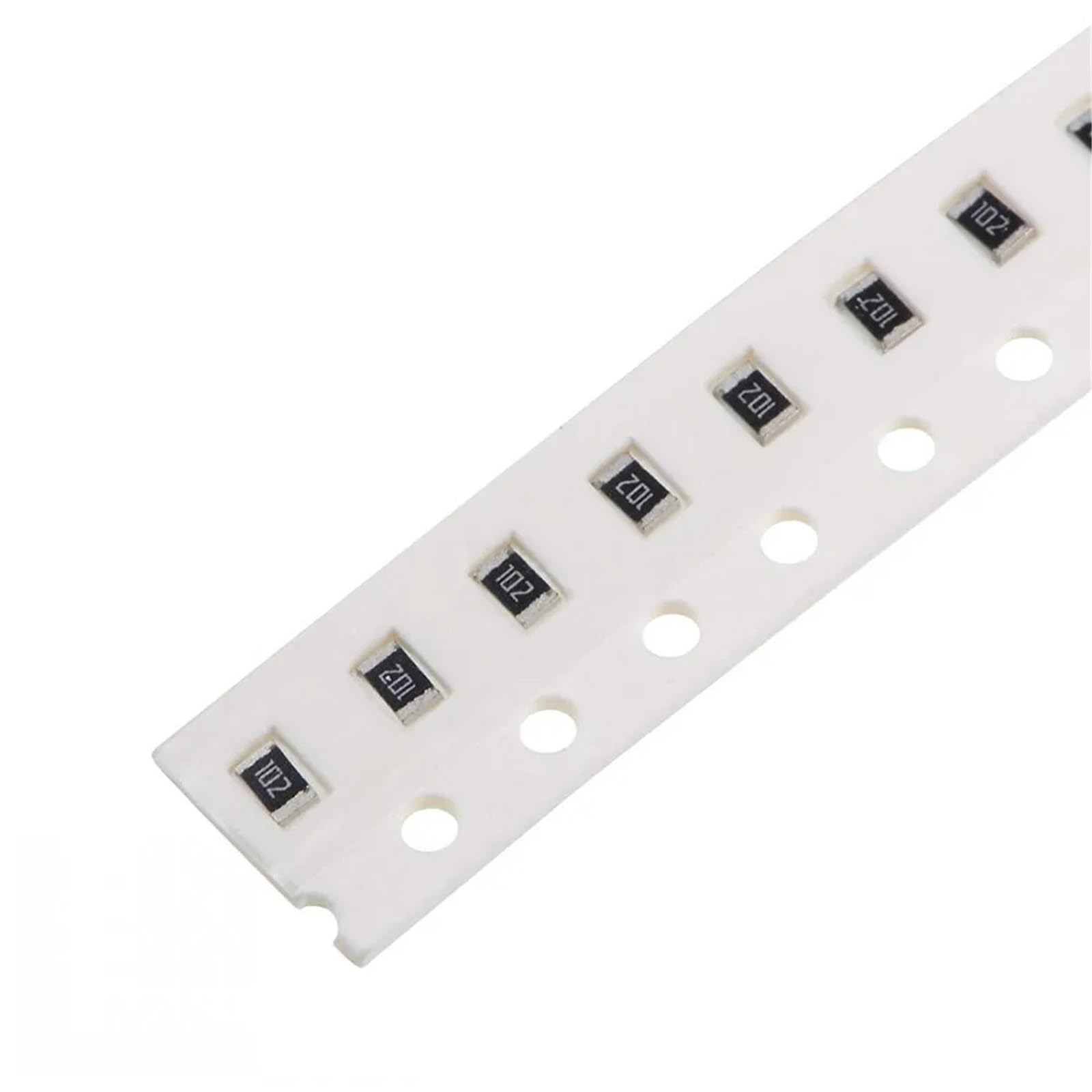 0201 0402 0603 0805 1206 5% Kit Surtido de resistencias SMD 50 valores Cada 100 Piezas 1R-1M 10K 100K 1K 100R Juego de resistencias(0201 50 Values)