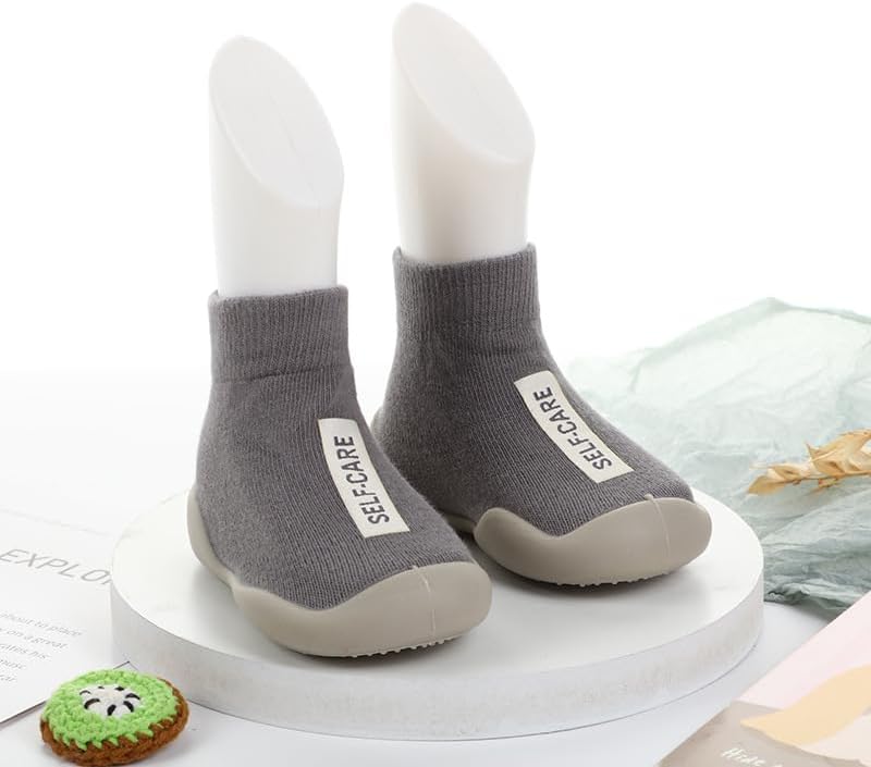 Baby Non Slip Socks Shoes Toddler Girls Boys First Walking Shoes Infant Indoor Floor Slipper Sneakers 2 Pairs - Image 6