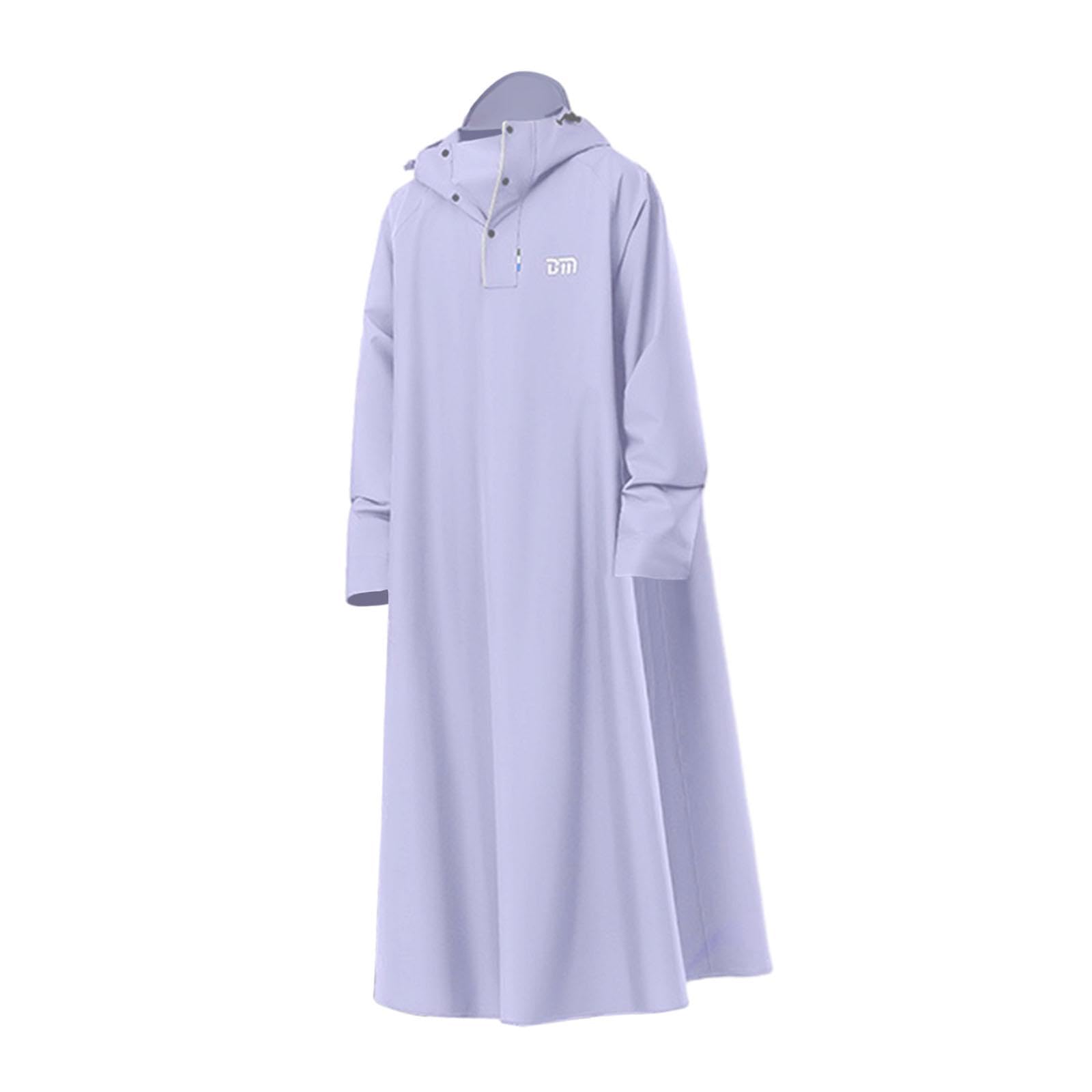 bnf Hooded Rain Poncho Lightweight Portable Rain Coat for Bike Riding Motorcycle Length 134cm | Clothing, Shoes & Accessories | Mens Clothing | Coats & Jackets-picture-43