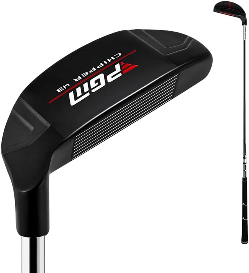 Golf Chipper Putter 35/43 Degree Loft Right Handed Low Center of Gravity Golf Iron Club for Adult Men Women Golf Clubs