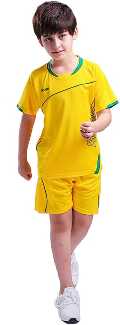 CRAZY GOTENDBoys Clothes Sets Outfits Youth Sports Training Suits Kids Jersey Baseball Sweatshirts T-Shirt+Short 2pcs