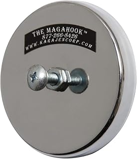 KARAJEN The MAGAHOOK Assortment, Strong, Sturdy, Multi-Purpose Magnetic Hooks, Various Hanging Options, Organizer (MEGAHOOK Picture Hanger (62005))