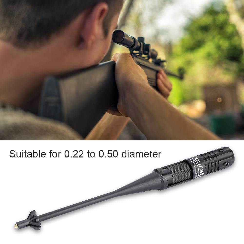 Boresight, 0.22-0.50 Collimatore con ottica laser mirata a punto rosso preciso