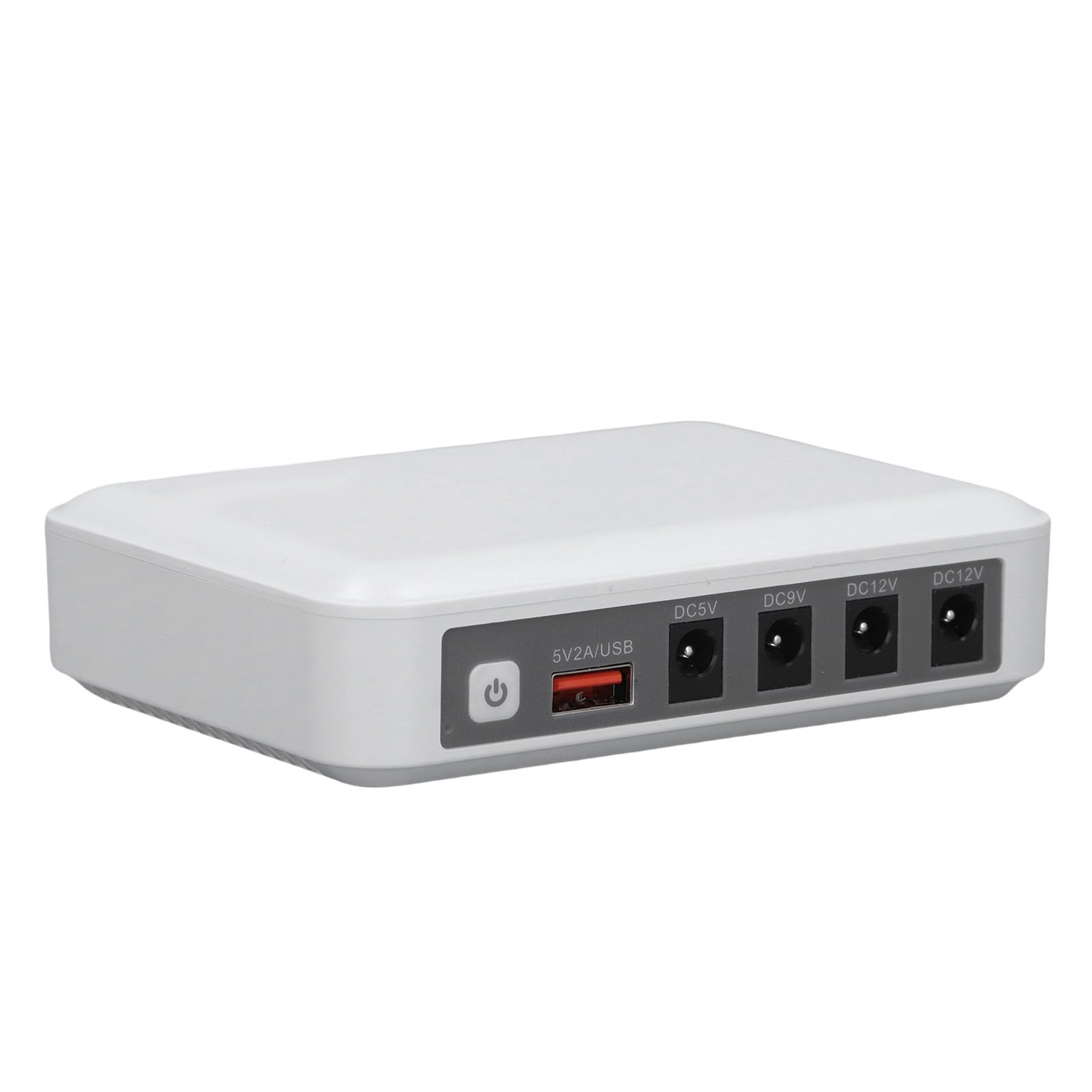 Goshyda Backup della Batteria UPS, Mini Alimentatore UNINTERRUTTUBILE con Grande capacità di 6000 MAh, Compatibile con Scanner per Impronte Digitali di Sicurezza Modem del Router (Spina europea)