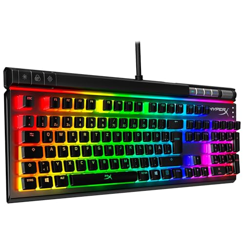 HyperX WAVE Alloy Elite 2 RGB HPX Rojo teclado mecánico de alta precisión con luces dinámicas 2