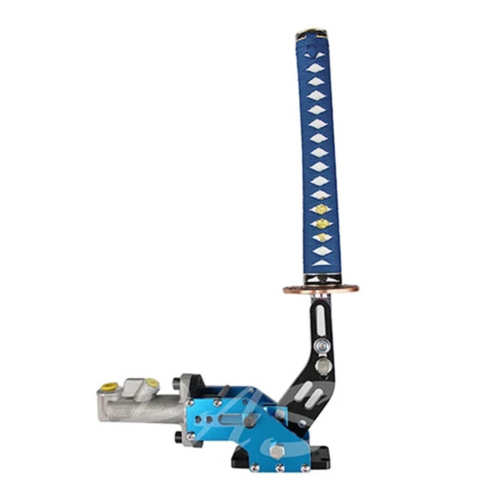 Hydraulaic Drift Handbrake Freno a mano idraulico universale per auto da corsa Samurai Sword Freno a mano Drift Freno a mano idraulico RS-HB915 Attuatore del freno a mano(Blue)