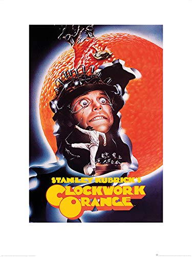 Pyramid International A Clockwork Orange (Peeling) -Art Print 60 x 80cm, Paper, Multicoloured, 60 x 80 x 1.3 cm