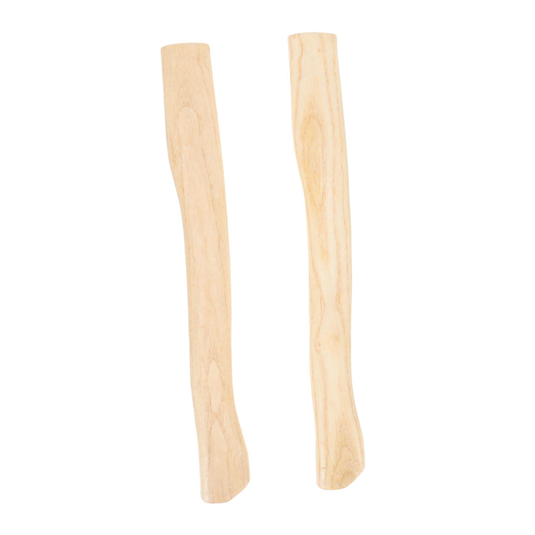 Mobestech 2Pcs Wooden Axe Handle Replacement Wooden Grip for Hatchet Compatible with Various Axes for Outdoor Activities Natural Material