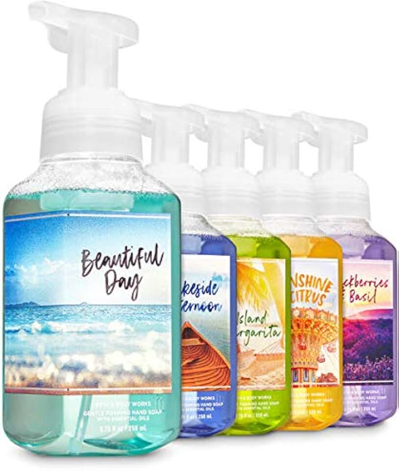 bath and body works foaming soap