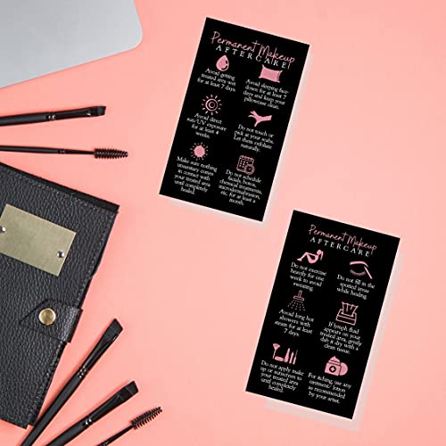 Tarjetas de cuidados post microblading indispensables para entregar a tus clientas en el estudio 6