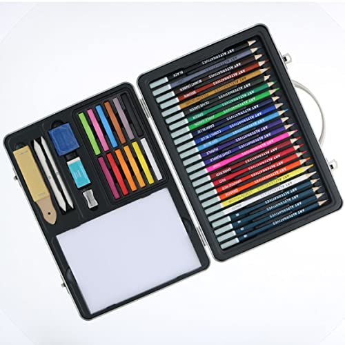 Art Alternatives 60 Piece Artist Drawing Art Set, Multi