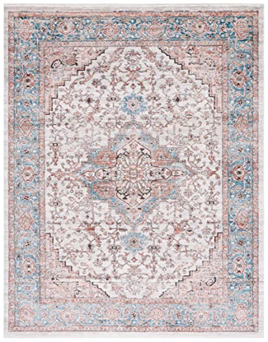 Tapete SAFAVIEH Shivan Collection 9 x 12 ft Gris/Azul miniatura 3