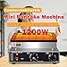 110V Commercial Mini Dutch Pancake Maker,36PCS Mini Pancake Maker Machine,Dutch Poffertjes Grill,Stainless Steel, Non stick,Breakfast，Snacks, Desserts, Restaurants, Cafes.